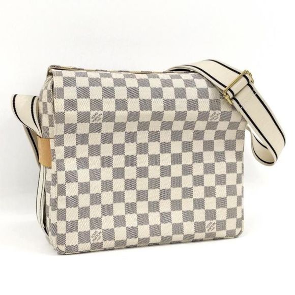 Louis Vuitton Naviglio Shoulder Bag Damier Azur